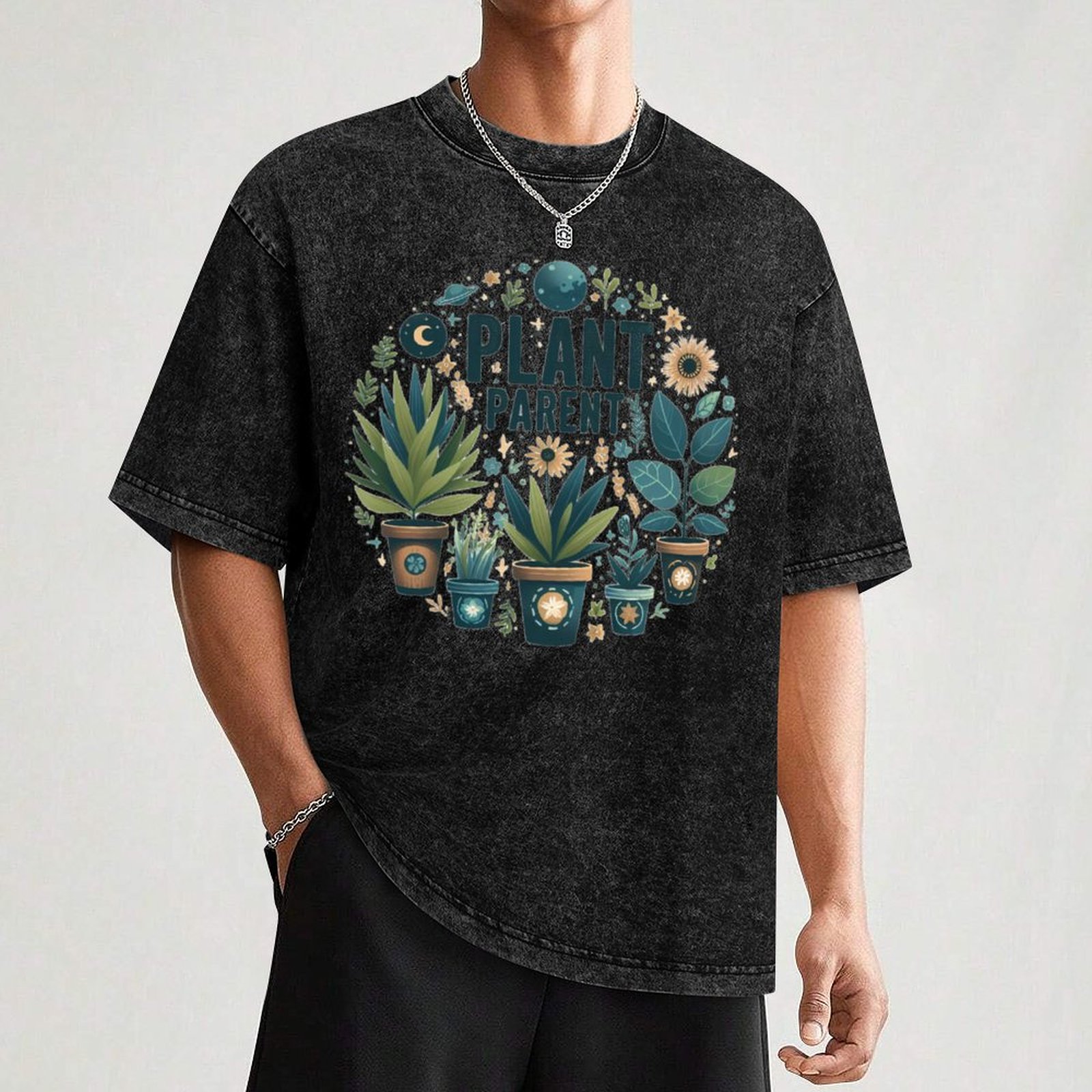 Plant parent T-Shirt Casual Fa - Plant Parent Shirt recension och pris